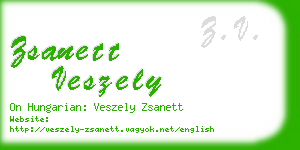 zsanett veszely business card